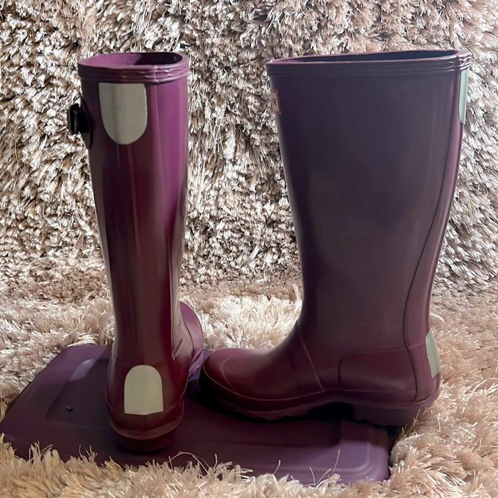 Purple Hunter boots